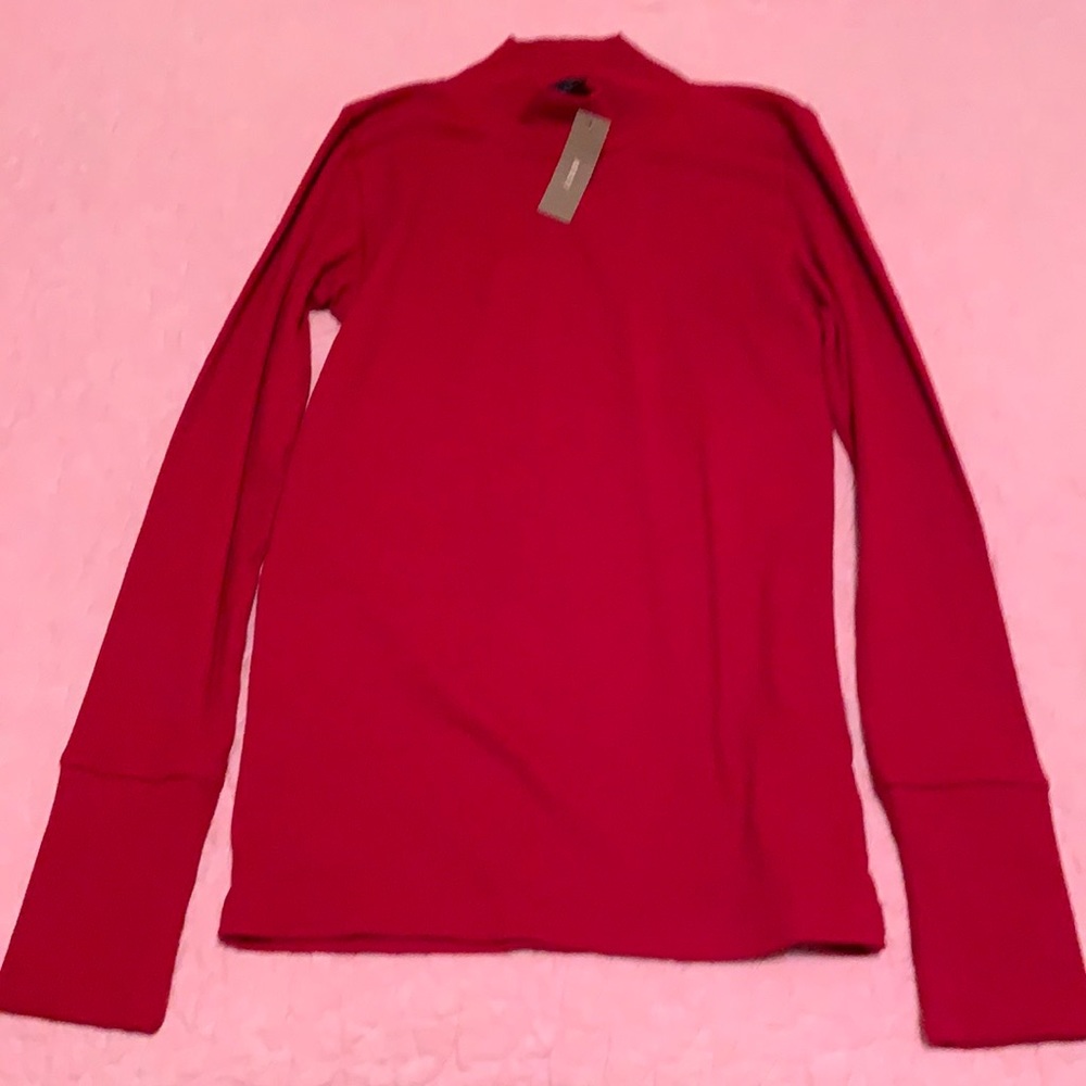 J. Crew Red Turtleneck